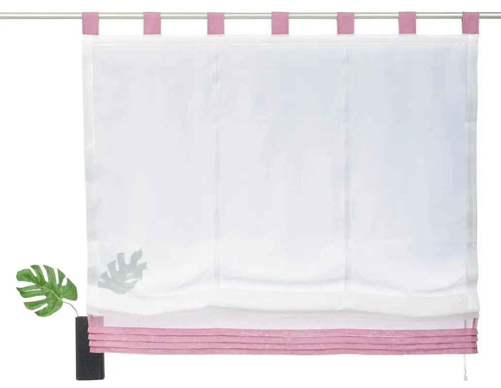 Римская штора из хлопковой пряжи Роскошный домашний декор прозрачная s для