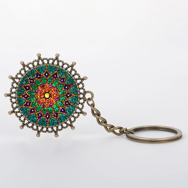 SUTEYI гвозди в стиле ретро Цветочная татуировка искусство красочная мандала