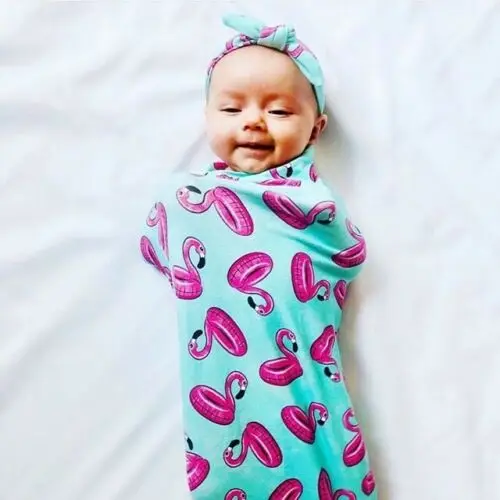 Emmababy детское муслиновое одеяло для пеленания с цветочным рисунком спальный