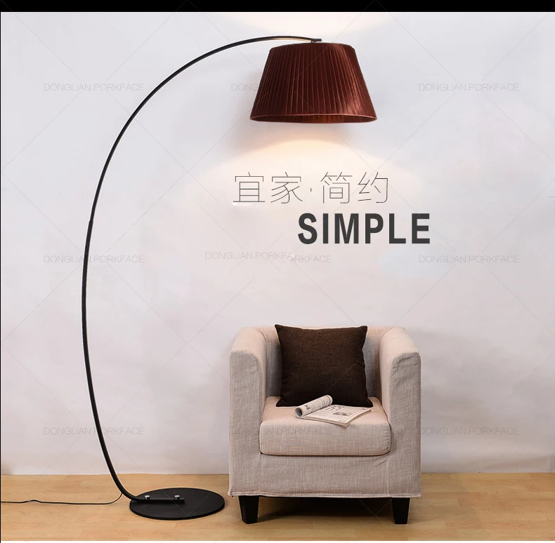 Напольный светильник с защитой глаз светодиодный креативный вертикальный для