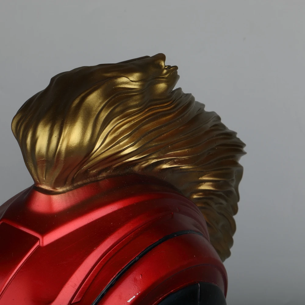PVC Helmet Captain Marvel Carol Danvers Superohero Mask Women Cosplay Helmet Costume Halloween Party Prop