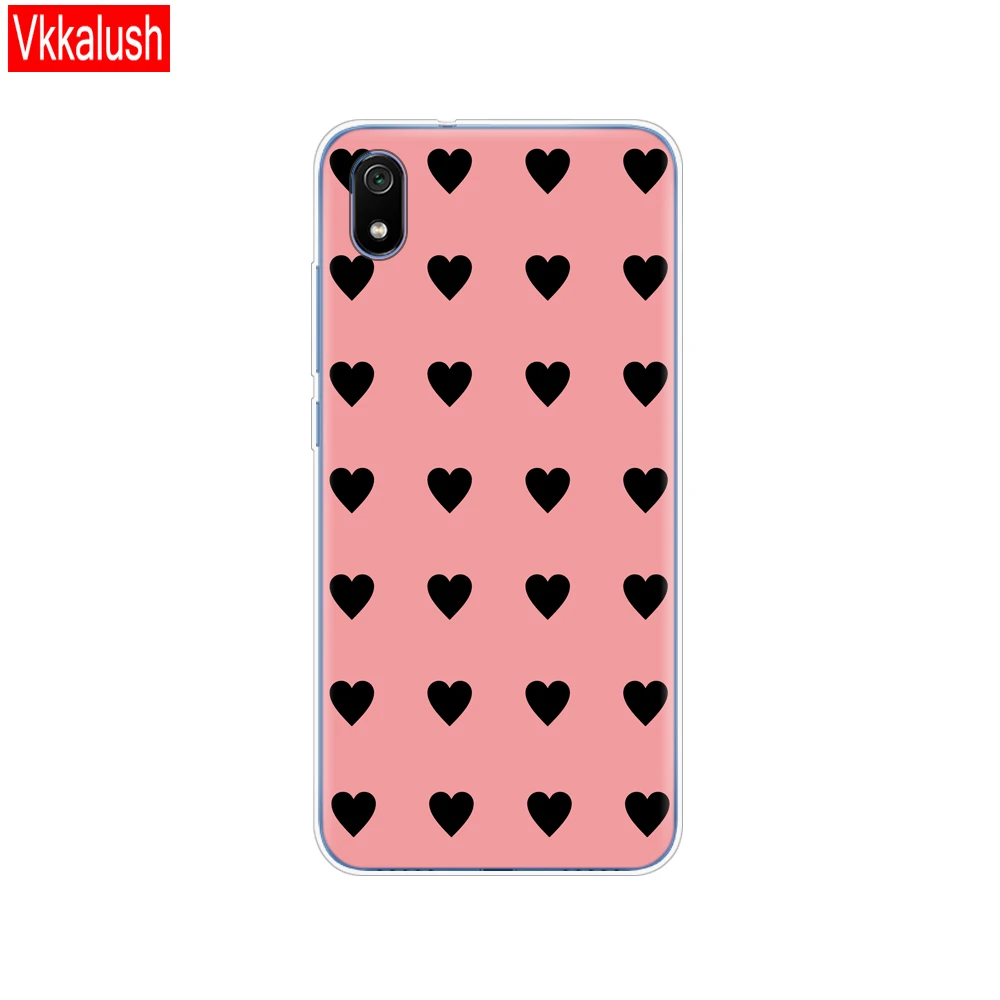 11090 Силиконовый чехол для Xiaomi Redmi 7a, чехол s, полная защита, мягкая задняя крышка из ТПУ для Redmi 7 A, чехол-бампер для телефона - Цвет: 11090