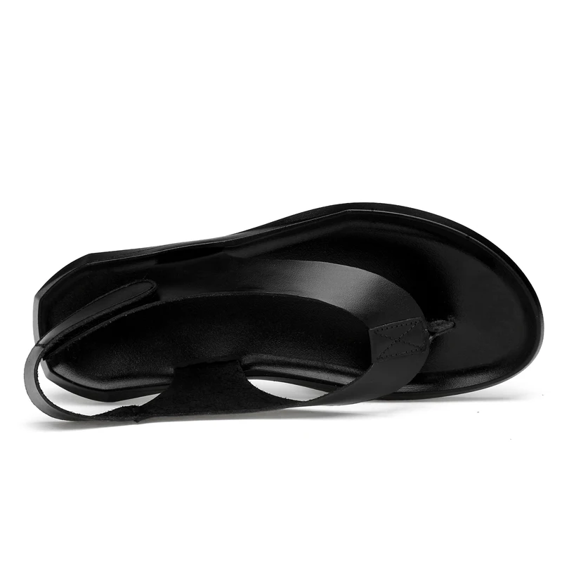 Мужские дышащие сандалии bailly Летние повседневные из натуральной кожи