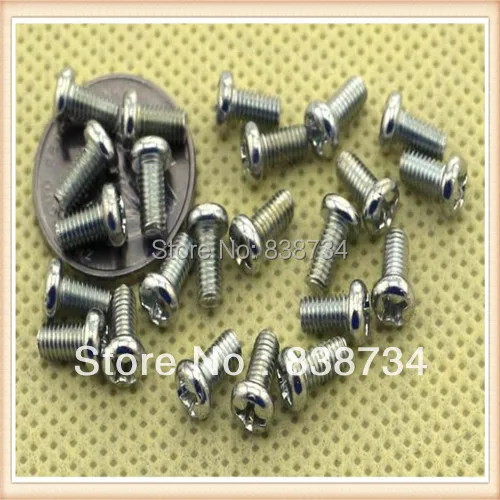 

carbon steel nickel plated m1.4*5 small screw