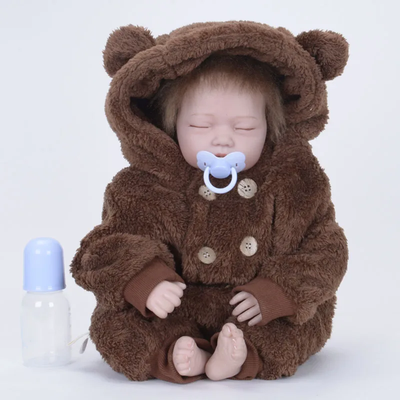 LEOOFU 55cm 22 inch bebe reborn dolls body model baby girls boys toy eyes high quality toys shop resin anime doll | Игрушки и хобби