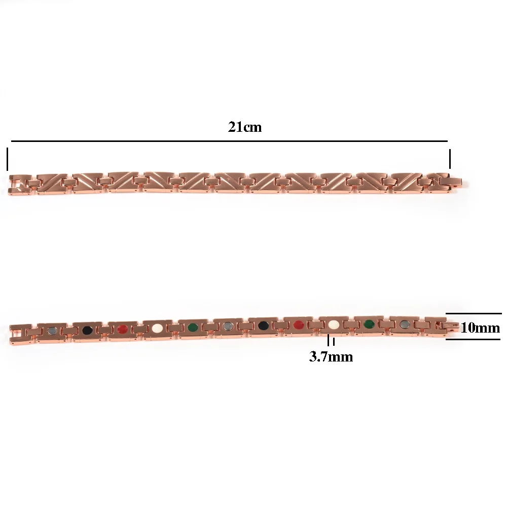 5 в 1 браслет из нержавеющей стали с ионным гематитом|bangles for men|steel braceletstainless steel