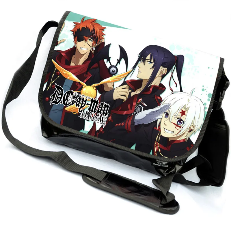 Аниме D.Gray man Allen Walker женские и мужские сумки мессенджеры мультяшная повседневная
