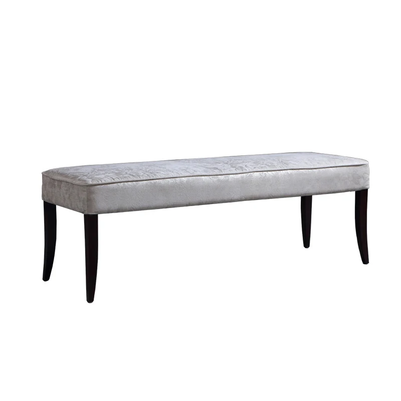 Французская мебель для спальни Кровать Конце Скамьи мягкая Османской табурет