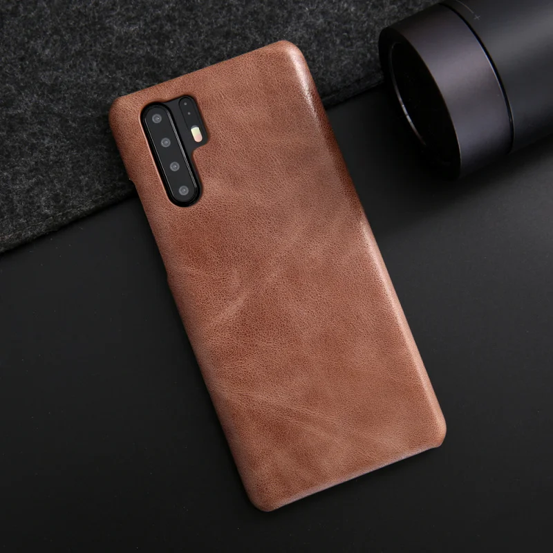 

Винтажный матовый чехол из натуральной кожи для Huawei P30/ Pro, задняя крышка, чехол для Huawei P30 Pro, чехол для телефона, чехол для Huawei P30, сумка
