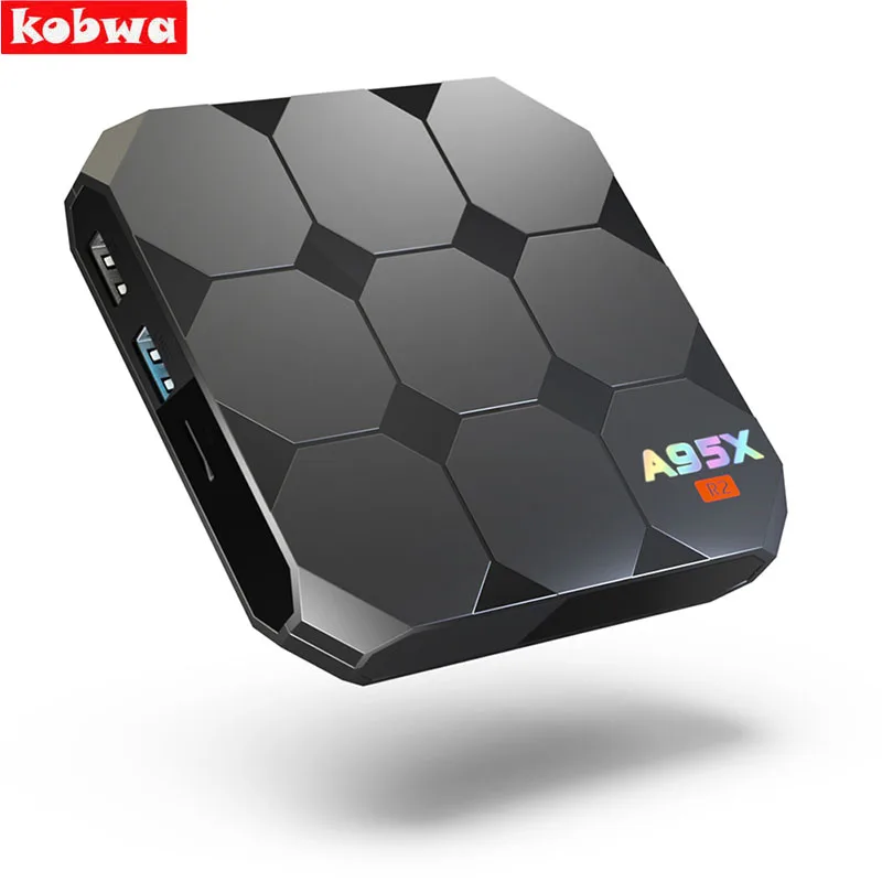 A95X R2 Android 7 1 Smart tv Box S905W четырехъядерный 2G ram 16G rom телеприставка спутниковая 4K 3D H.265