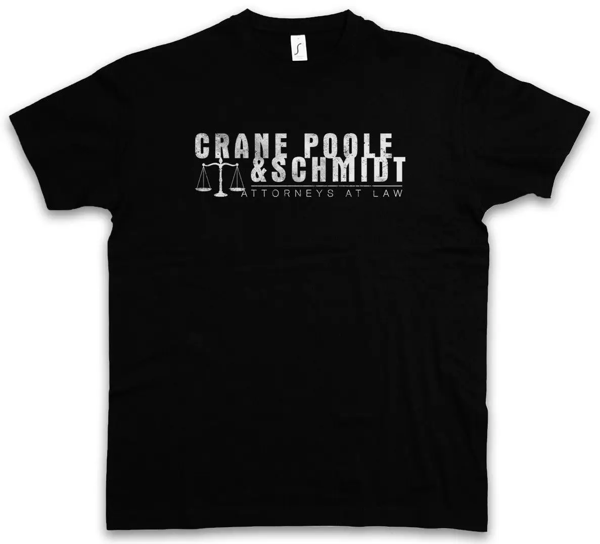 

Fashion Pure Cotton Round Collar Men Crane Poole & Schmidt T-Shirt Boston Attorneys At Law Legal Sign Logo Lawyert Shirts