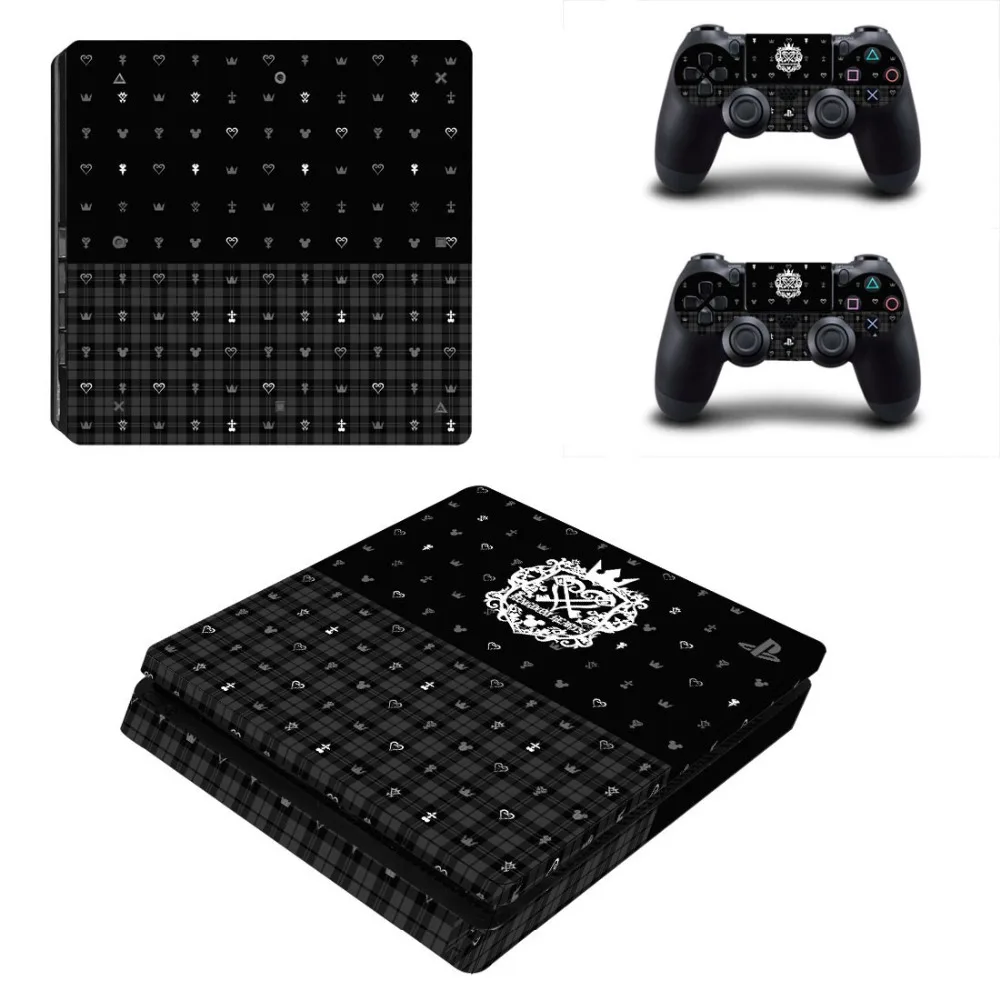 Kingdom Hearts 3 PS4 тонкая наклейка для кожи Play station 4 Slim sticker s Decal Pegatina для игровой консоли и контроллера