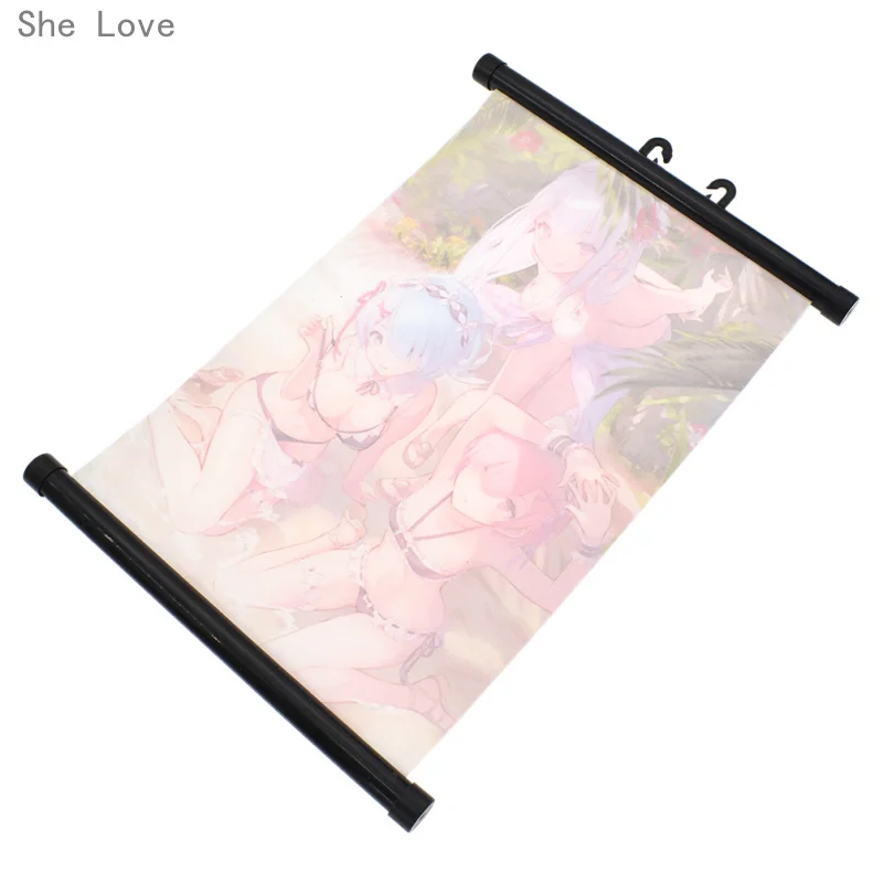 She Love Japan аниме Re Zero Hajimeru Isekai Seikatsu настенная живопись холст плакат Косплей