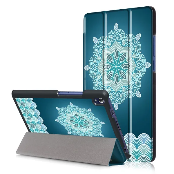Магнитный Folio stand PU чехол для Lenovo P8 (Tab 3 8 Plus) TB 8703 защитный книжка с подставкой