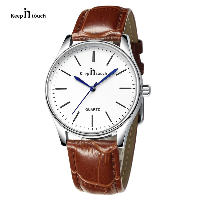 Relojes бренд 2017 Водонепроницаемый черный белый цвет пару часов таблицы модные