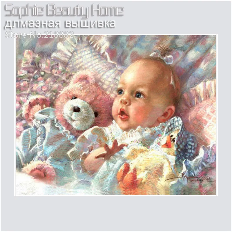 2018 Новое поступление ограниченная серия Алмазная мозаика Вышивка Бисер милый
