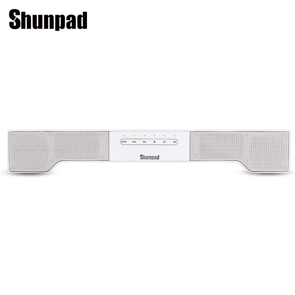 Shunpad P5MIC настольный мини Беспроводной Bluetooth Soundbar Портативный Динамик сабвуфера