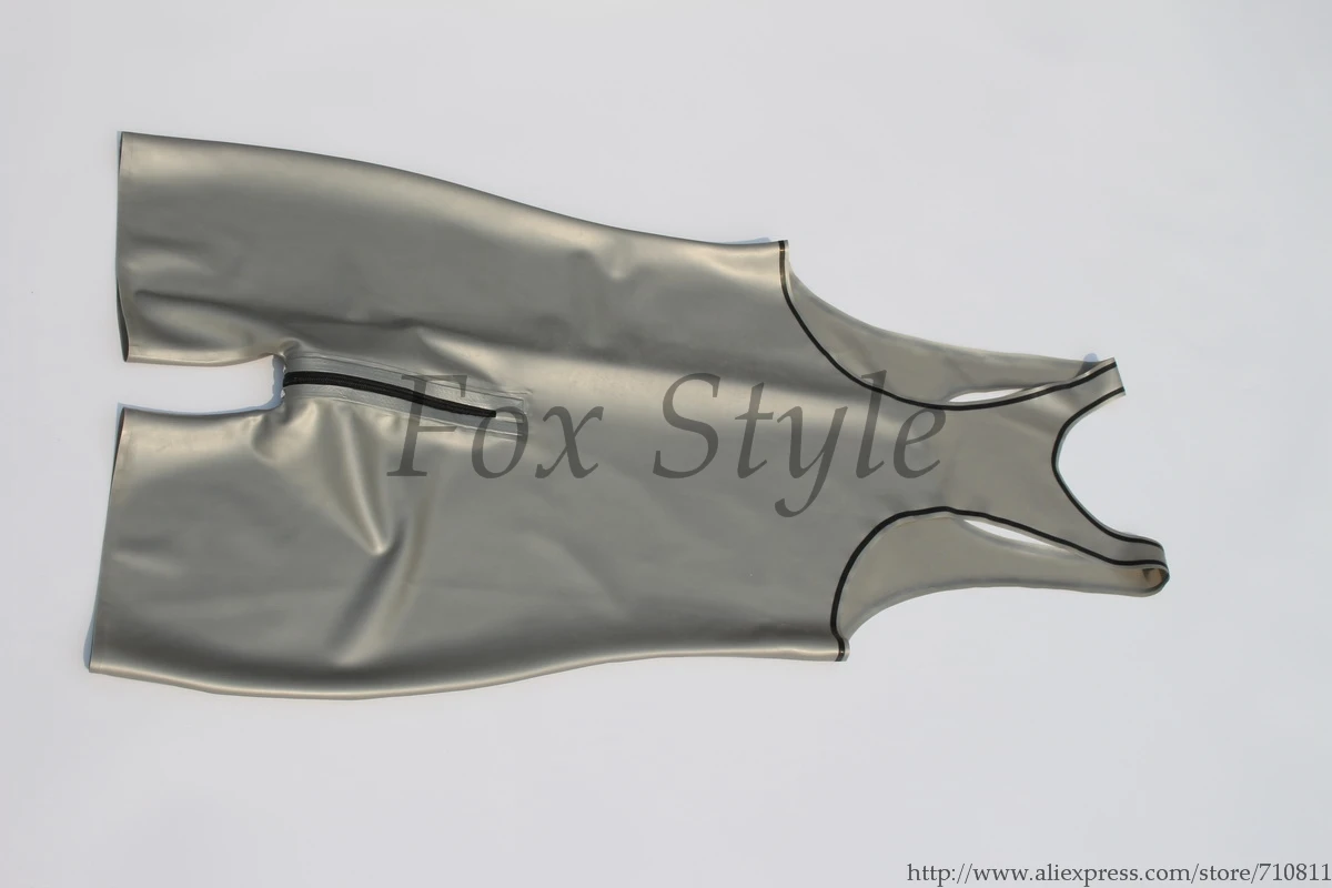 100% ручная работа Качество Италия металлик серебро Арджент латексная спортивная