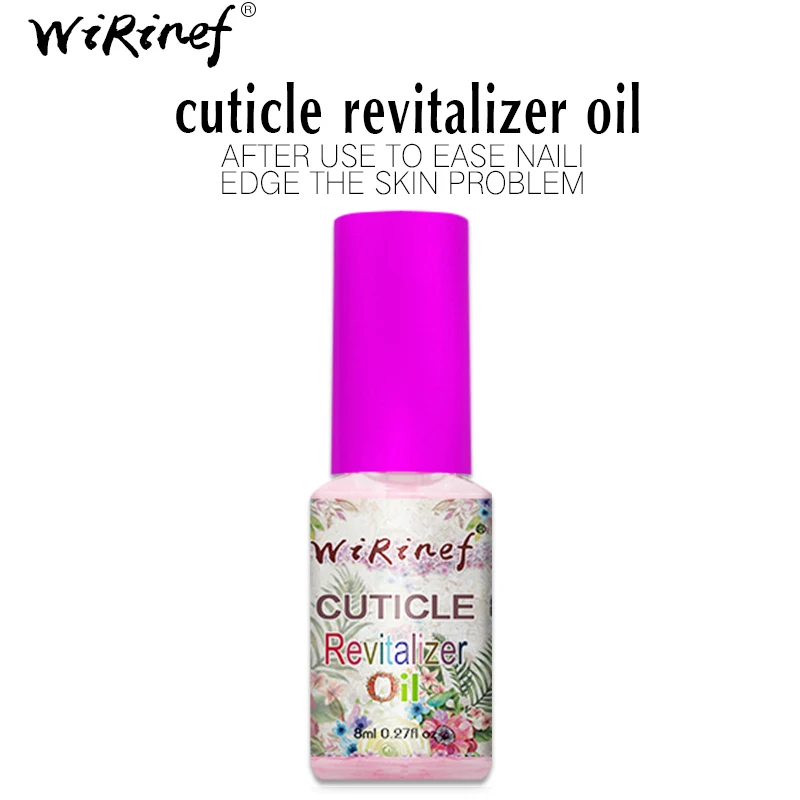 8ml cuticle oil WiRinef верхнее Базовое покрытие, усиленный гель, впитывающий УФ/светодиодный Гель-лак, чистый прозрачный цвет, сильный клей - Цвет: 8ml cuticle oil