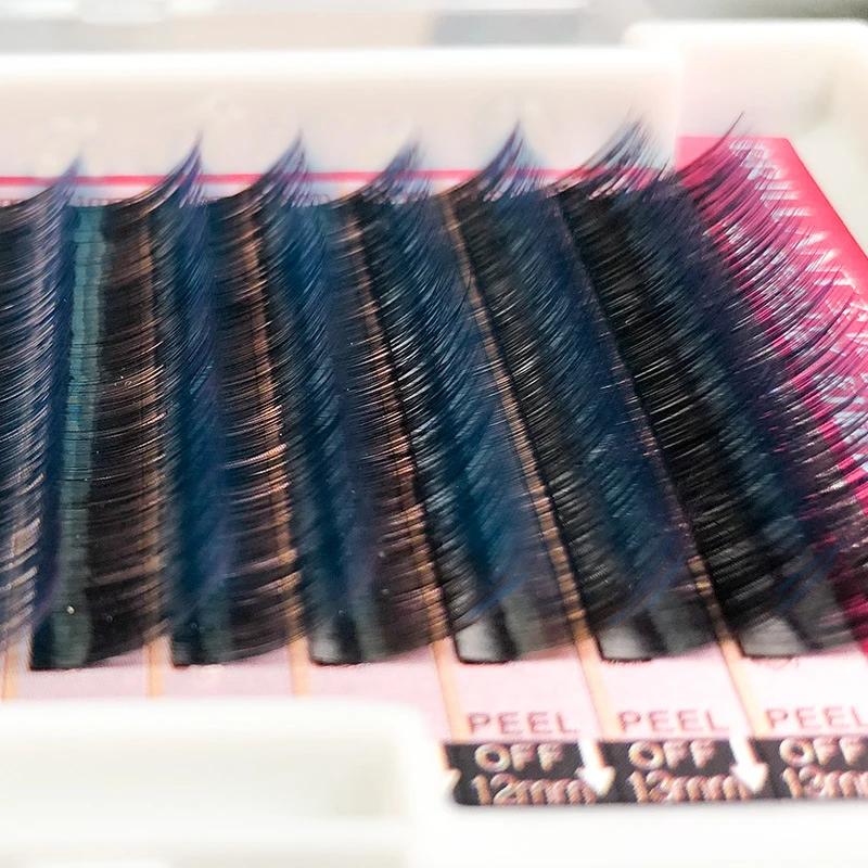 Новинка матовые плоские накладные ресницы отдельные норковые мягкие Эллипсы