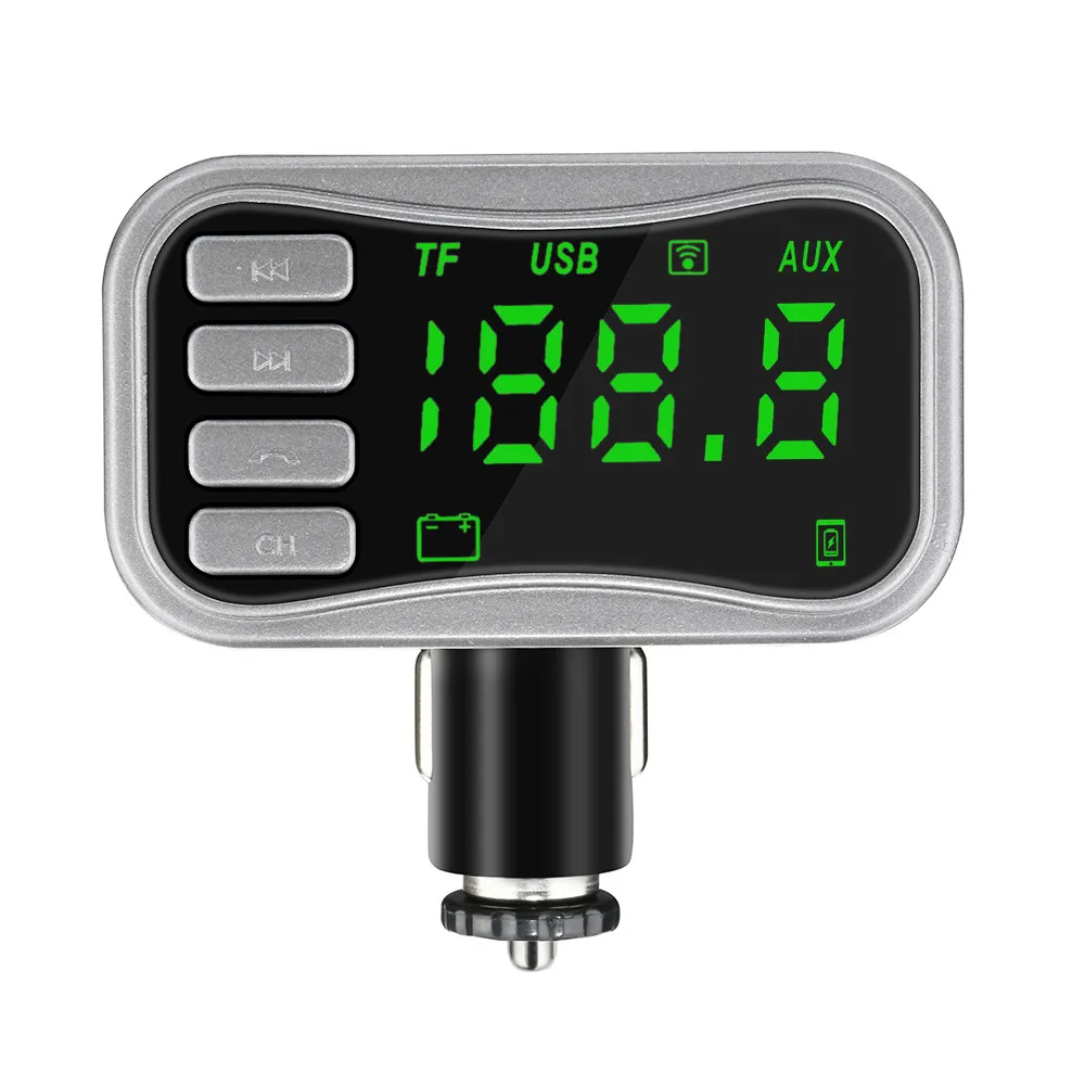EPULA 12V-24V Wireless Bluetooth FM Transmitter Modulator Car Kit MP3 Player Dual USB Charger | Электроника