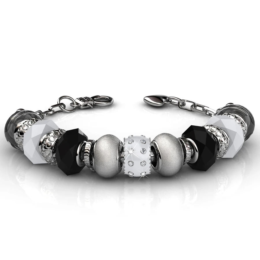 Бренд malanda модные оригинальные с украшением в виде кристаллов от Swarovski Шарм