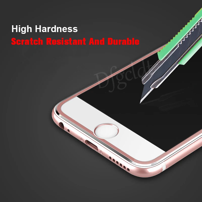 Защитное стекло закаленное 3D для iPhone 8 6 6S 7 Plus|Защитные стёкла и плёнки телефонов| |