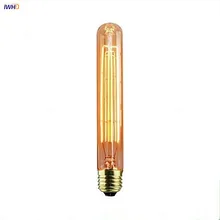 IWHD T185 Ретро лампа бомбилья Эдисон лампы E27 40W 220V Промышленный