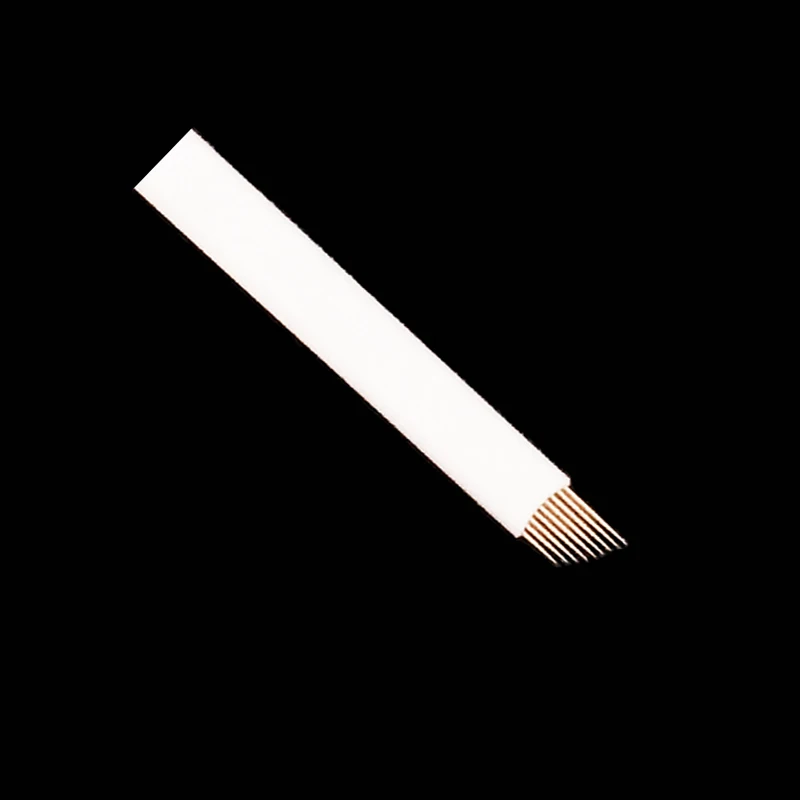 100 шт. иглы для татуажа бровей 0 25 мм|tattoo needles|eyebrow tattoo needle9 blades |