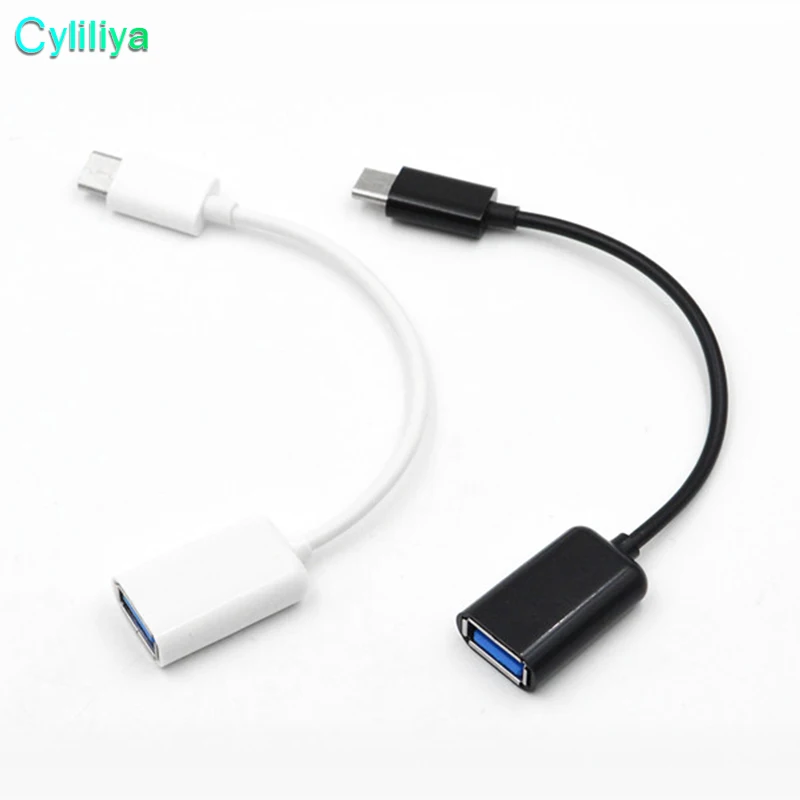 Новый адаптер для кабеля типа C OTG USB 3 1 Type-C папа к 0 A мама кабель передачи данных