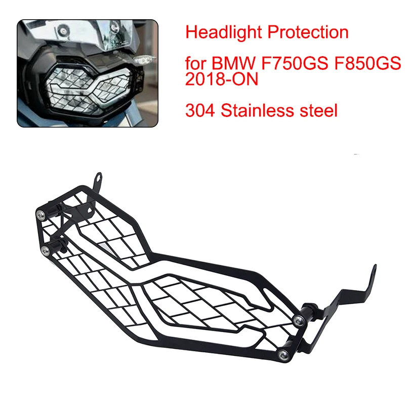 F750GS F850GS 2018 на мотоцикле головной светильник крышка защита 304 Нержавеющая сталь