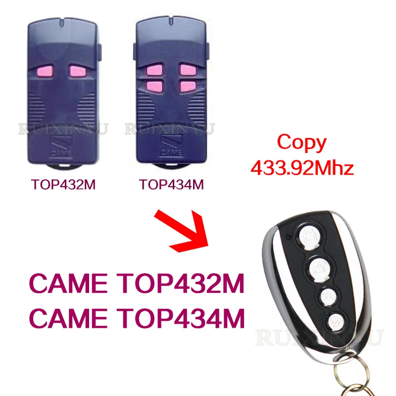 Пришло TOP432M TOP 432M 434M пульт дистанционного управления 433 92 mhz ворота гаража пришел