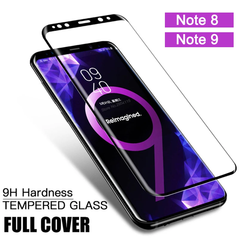 Защитное стекло для Samsung Note 8 9 закаленное защиты экрана чехол Galaxy Not Note9 Note8