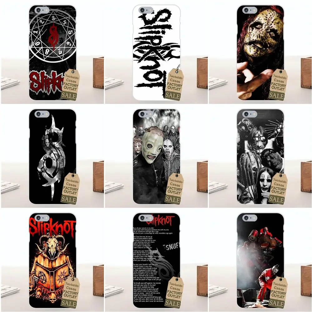 Tpwxnx ТПУ чехол для Sony Xperia Z Z1 Z2 Z3 Z4 Z5 compact Mini M2 M4 M5 T3 E3 XA рок группа Slipknot|Чехлы-накладки|
