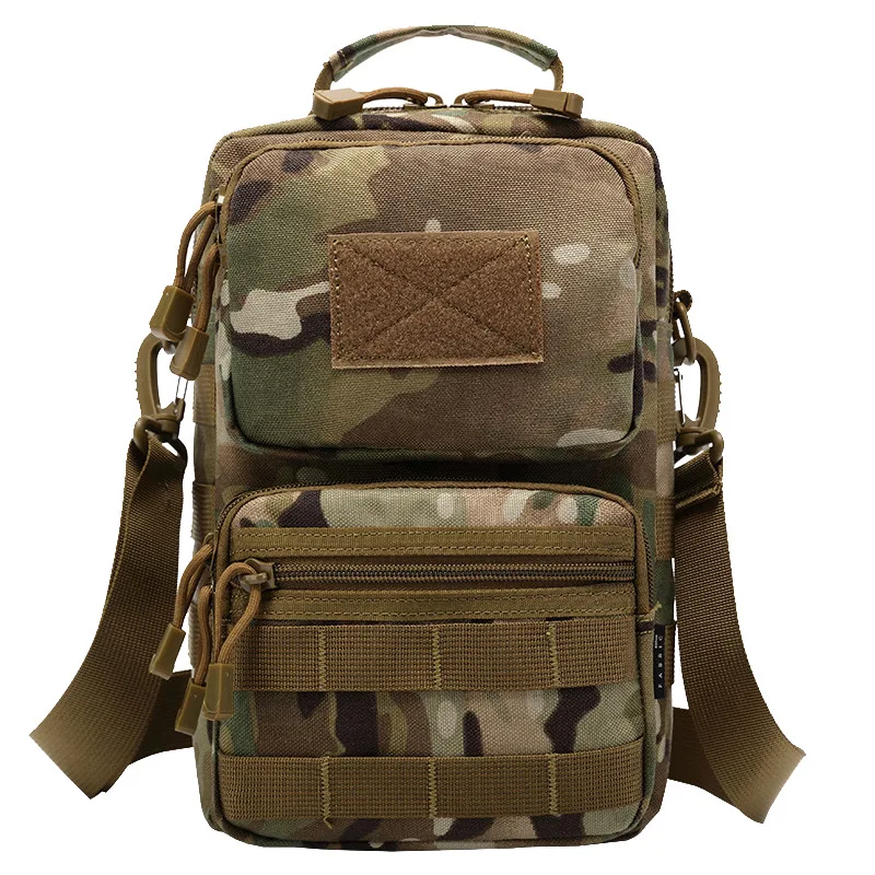 Military outdoor camouflage paragraph shoulder bag mountaineering army fan tactical super saddle waterproof sports backpack | Спорт и