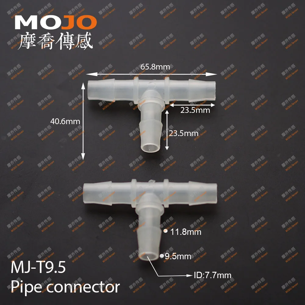 baratas 2020 MJ-T9.5 Conector De Mangueira Plana/conector De Mangueira (1000 Unidades/lotes)