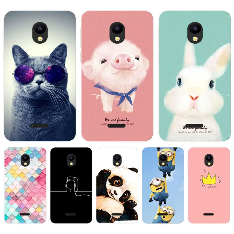 Meizu C9 Pro Case Silicon Painted Animals Painting Soft TPU Back Cover for Protect Phone Cases Shell |