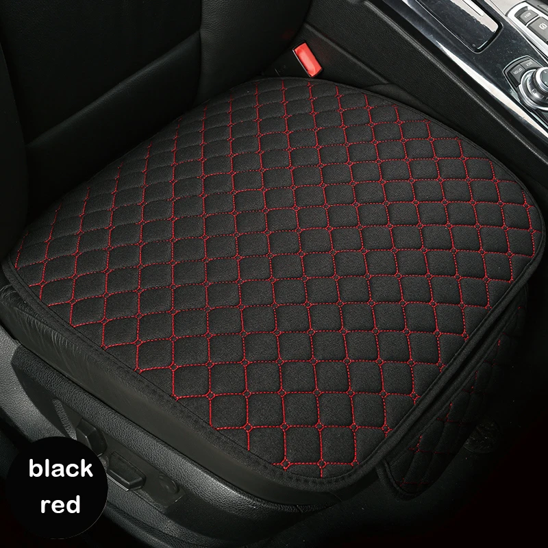 

XWSN Linen car seat cover cushion suitable for 99% of the auto four seasons universal comfortable and breathable Car accessories