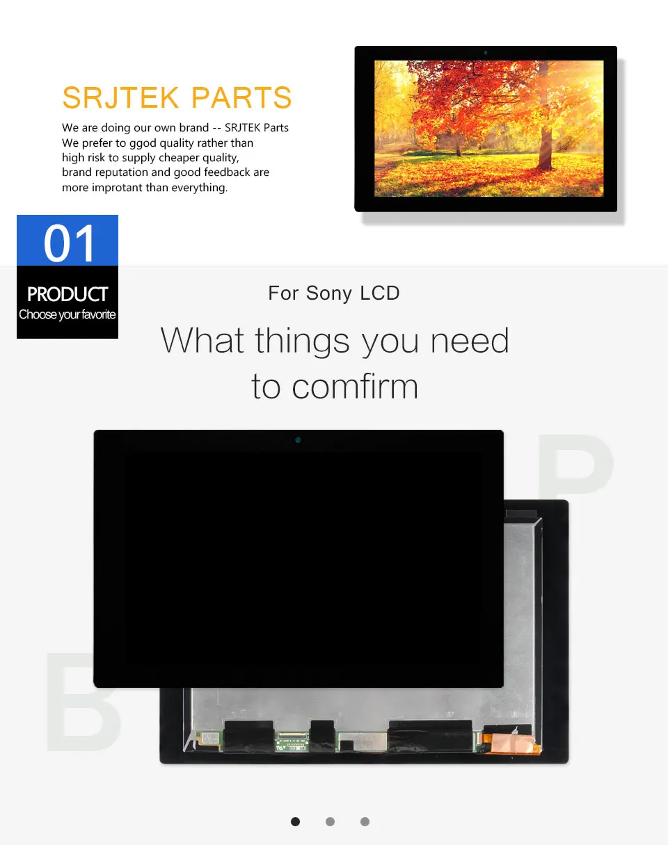 SRJTEK Tablet Z2 ЖК-дисплей для sony Xperia Tablet Z2 SGP521 Дисплей сенсорный дигитайзер замена экрана SGP511 SGP512 SGP541 ЖК-матрица