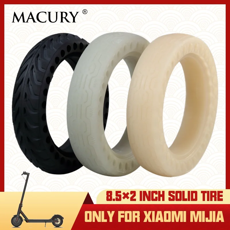 Macury 8 5 × 2 дюйма сотовые твердые шины только для Xiaomi Mijia M365 электрический скутер