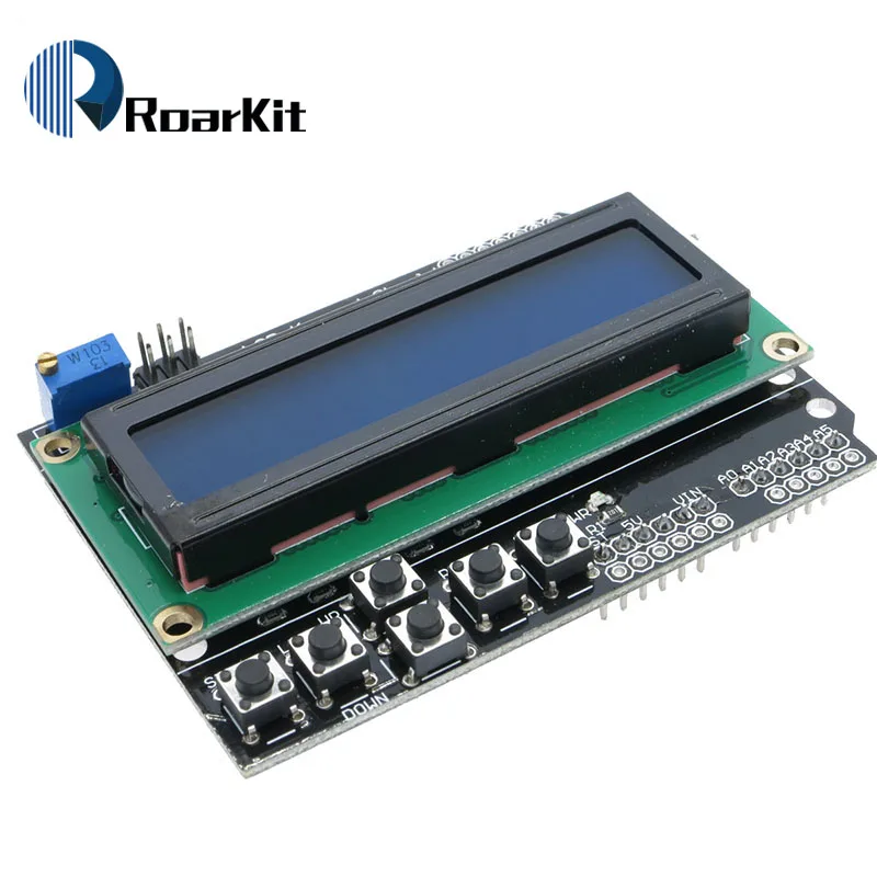 ЖК-клавиатура Щит lcd 1602 персонаж lcd Вход и выход Плата расширения для arduino raspberry pi uno mega 2560