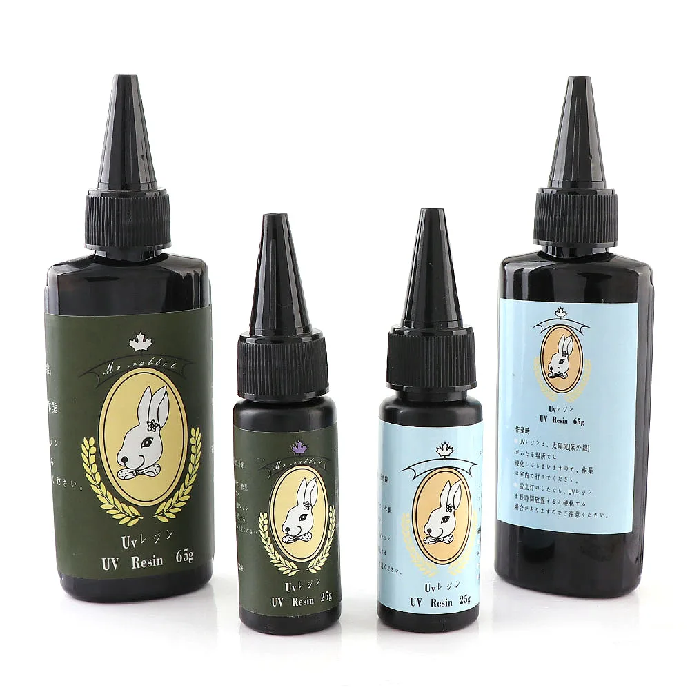 

25g/60g A+Quality Cute UV Resin Ultraviolet Curing Resin Solar Cure Resin Sunlight Activated Glue Jewelry DIY Resin Epoxy