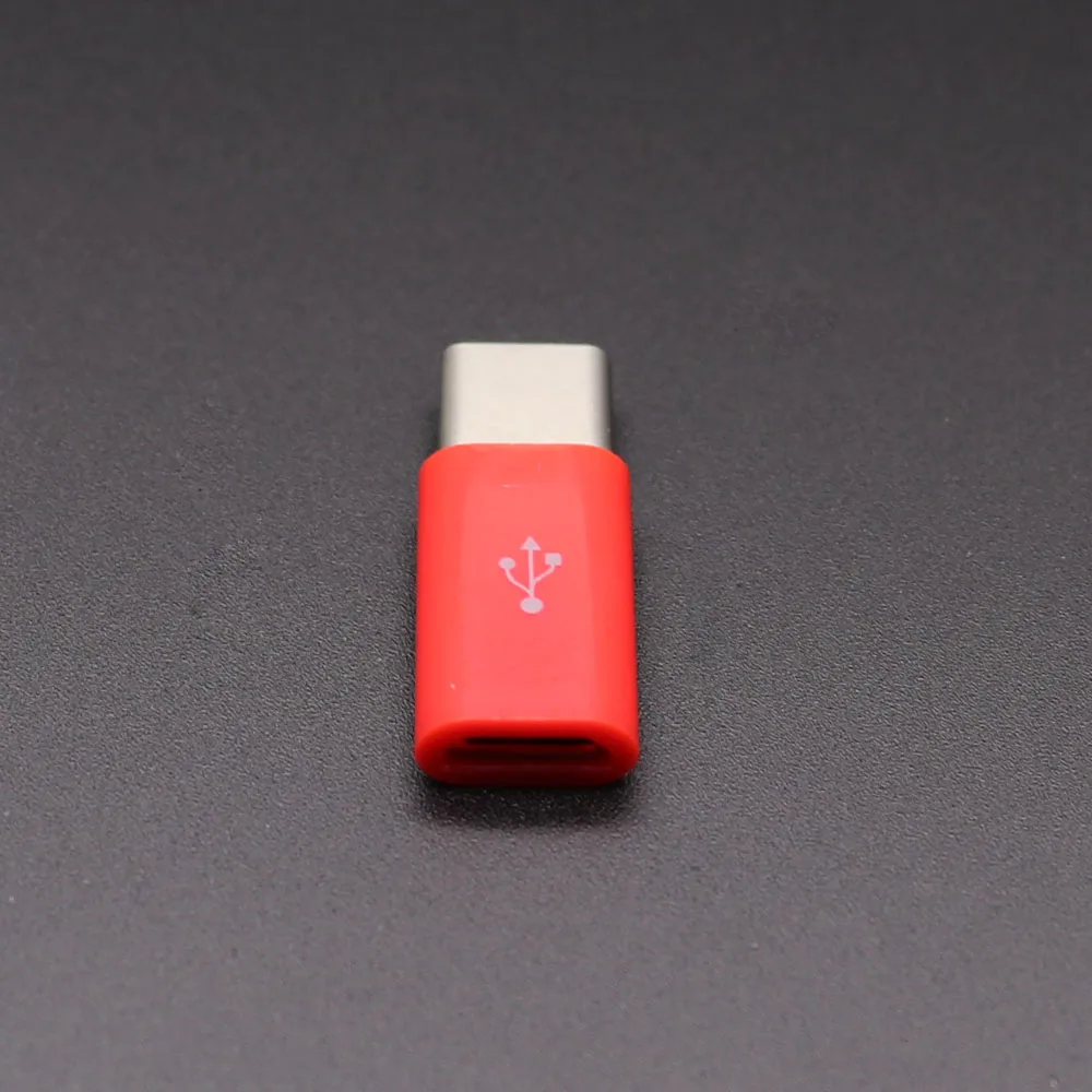 F USB адаптер USB C к Micro USB конвертер Кабель type C адаптер USB для Macbook для samsung s8 для huawei p10 p9 OTG адаптер - Цвет: F