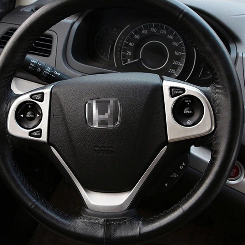 Для Хонда сrv CR V 2012 2013 2014 2015 2016 аксессуары ABS пластик матовый Руль Накладка