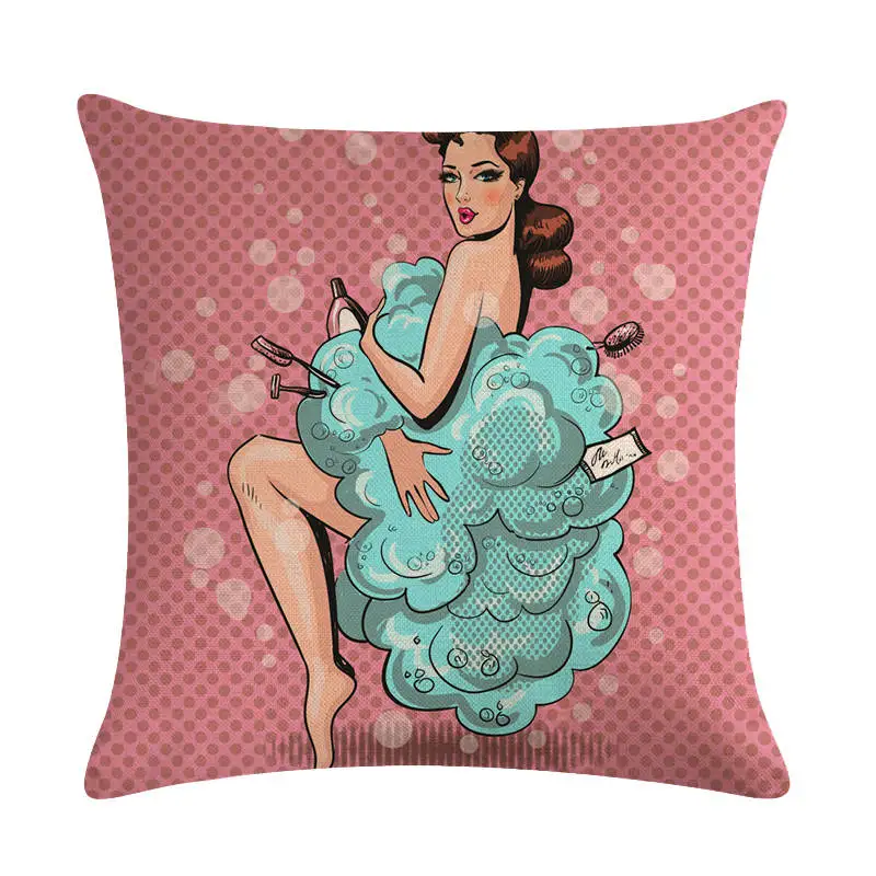 Новинка наволочка для подушки домашний и автомобильный декор людей декоративный