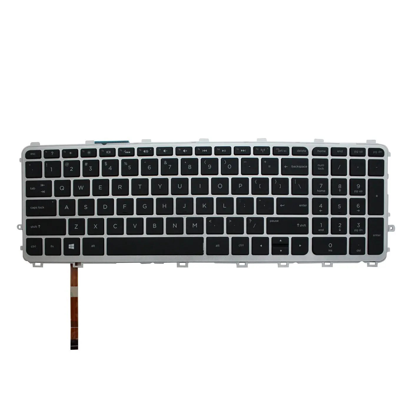 Сменная клавиатура с подсветкой для ноутбука HP ENVY (TouchSmart) 17 j000 17t CTO j100 CTO|keyboard for hp|hp