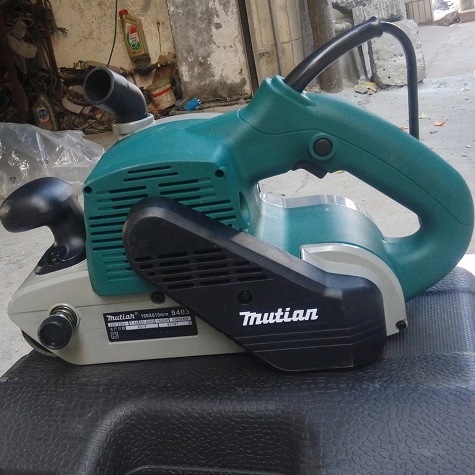 Японский 4 дюймовый абразивный ленточный станок шлифовальный по дереву