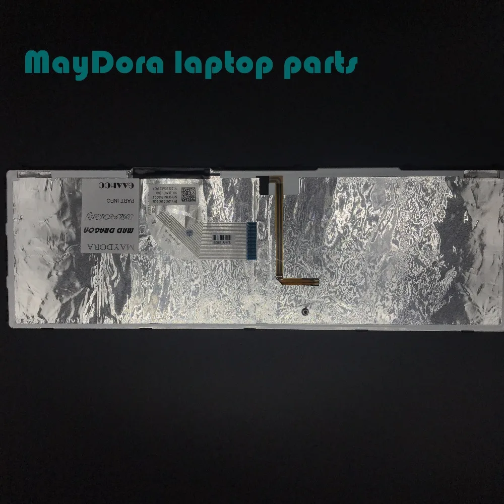 Ноутбук части для SONY VAIO SVE15 SVE-15 SVE151 SVE1511 SVE171 SVE1712 SVE1713 черный SW клавиатура с подсветкой 90.4XW07.S00