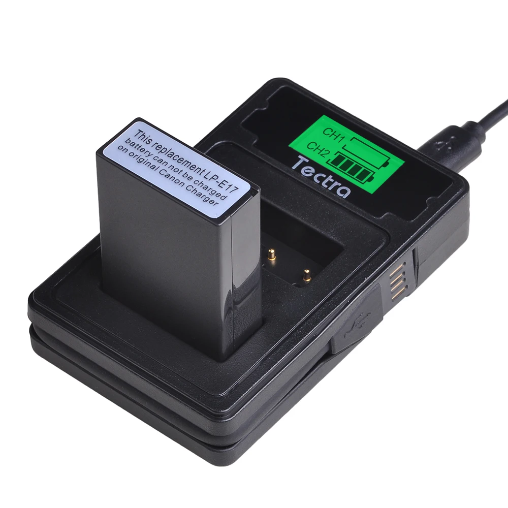 1 шт. LPE17 LP E17 LP-E17 Батарея+ ЖК-дисплей Тип usb C Зарядное устройство для цифровой однообъективной зеркальной камеры Canon EOS 200D M3 M6 750D 760D T6i T6s 800D 8000D поцелуй X8i камеры