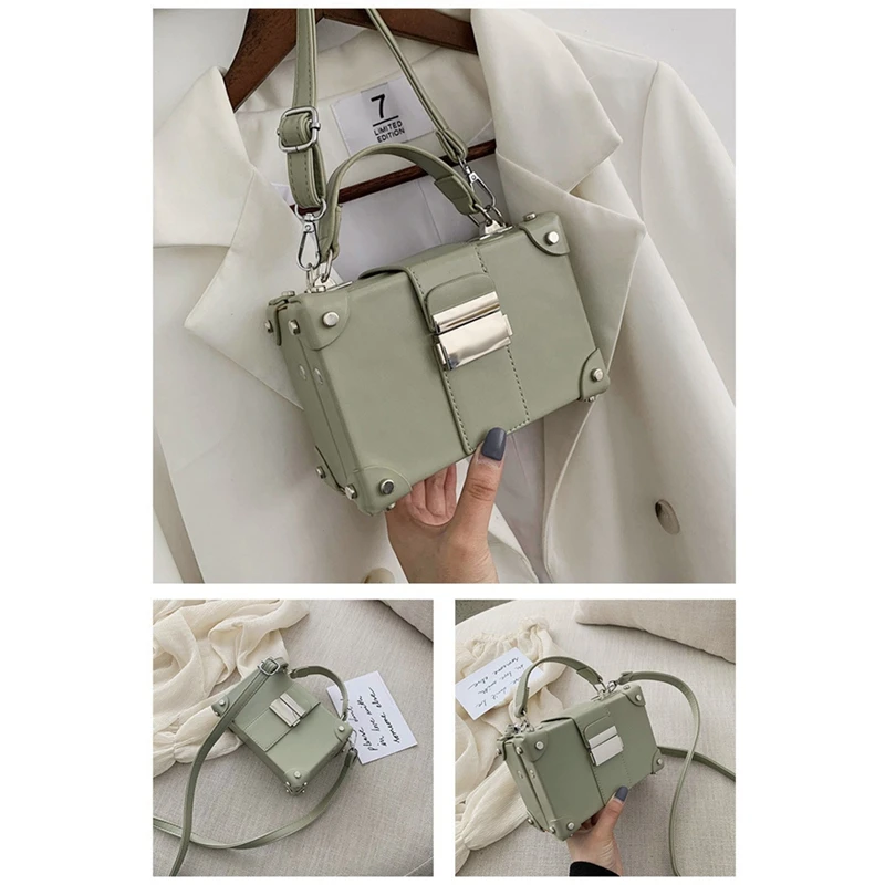FashionNew Портативный коробка сумка в Корейском стиле Сумки из натуральной кожи